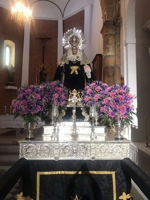 Triduo a la Virgen Nuestra Señora de los Dolores. Cumbres de San Bartolomé.
